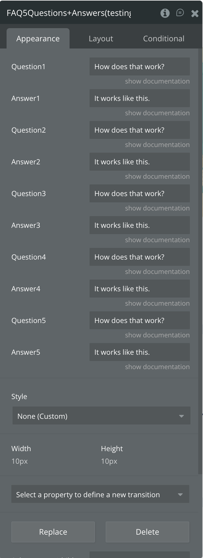 Image without caption