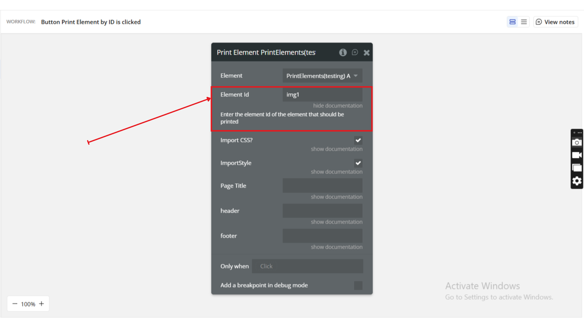 Image without caption