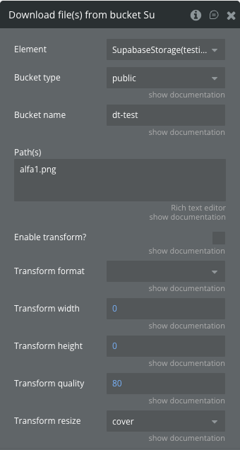 Image without caption