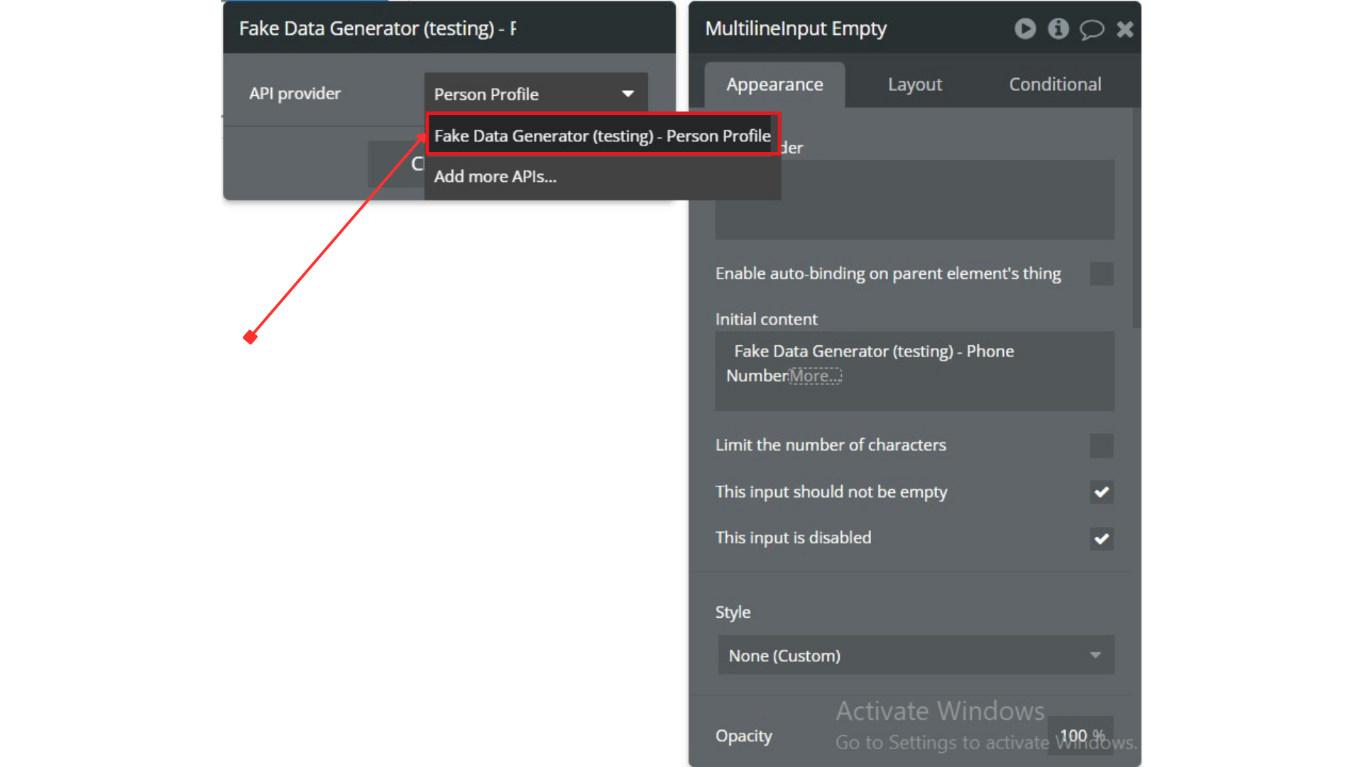 Image without caption