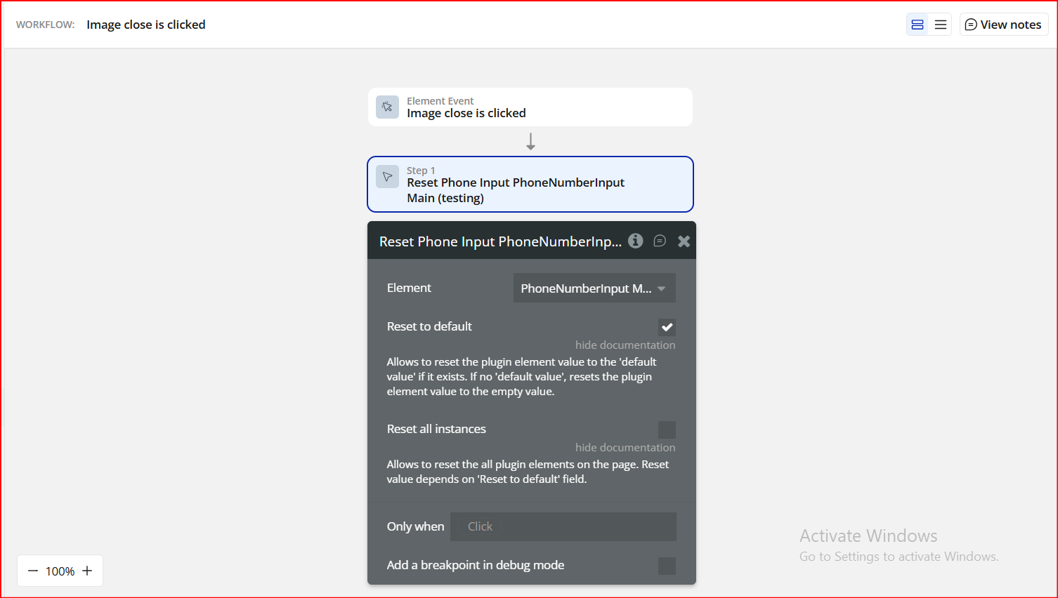 Image without caption