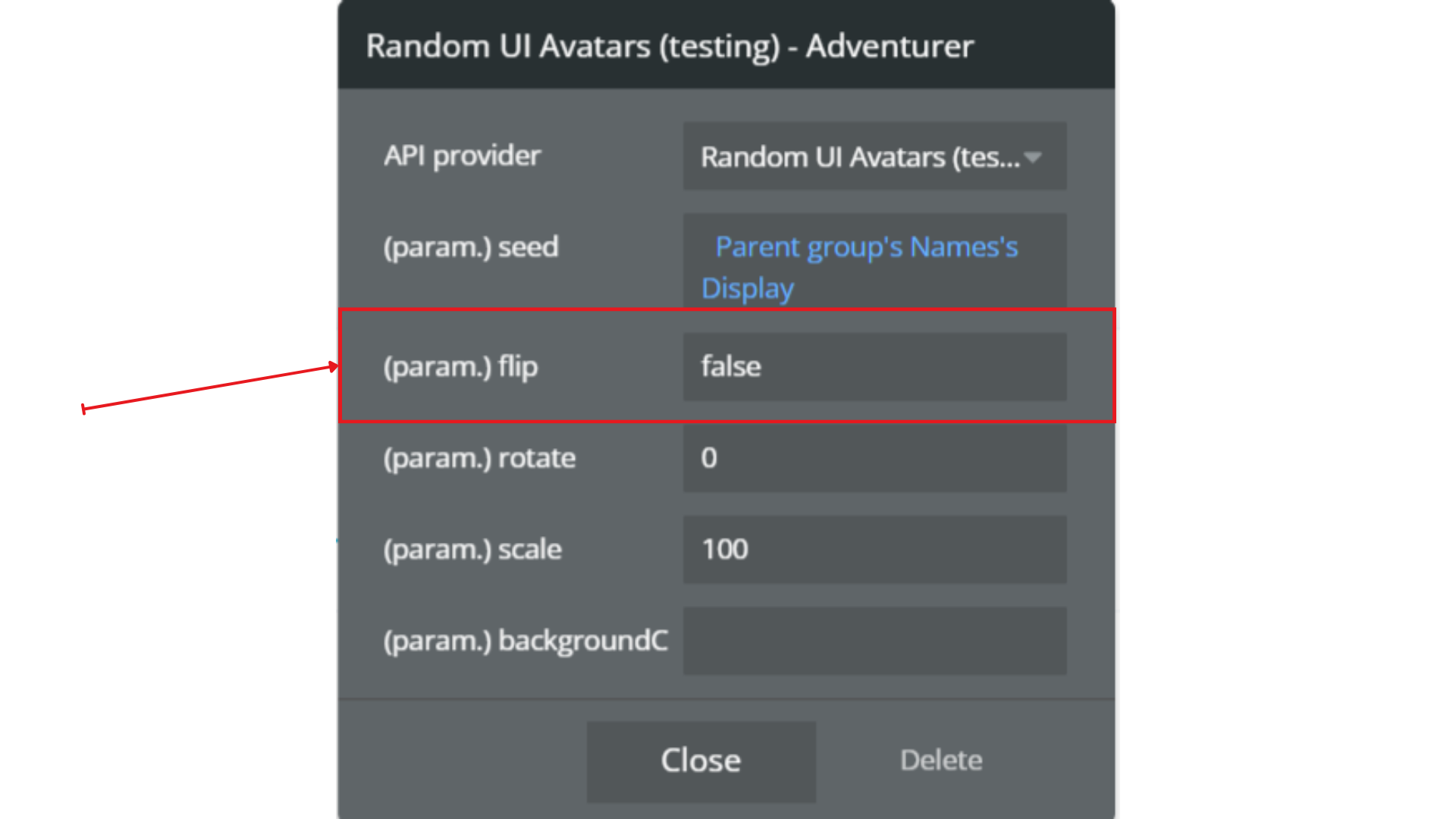 Image without caption