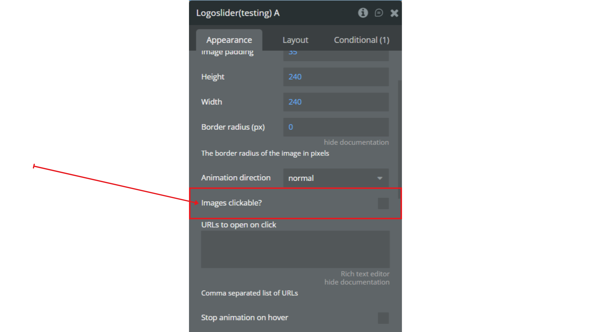 Image without caption