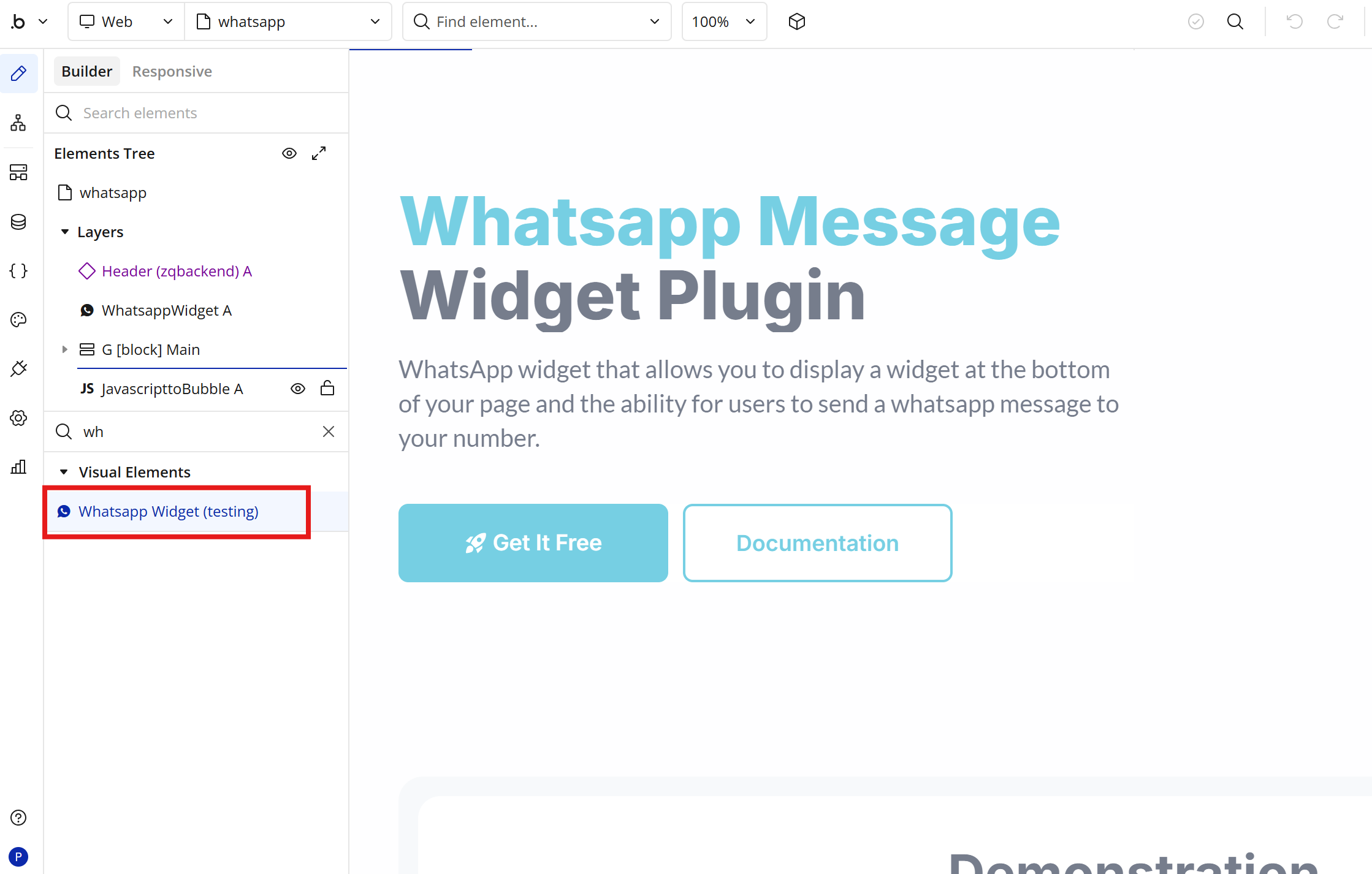 Image without caption