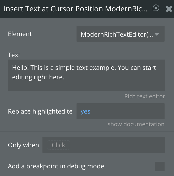 Image without caption