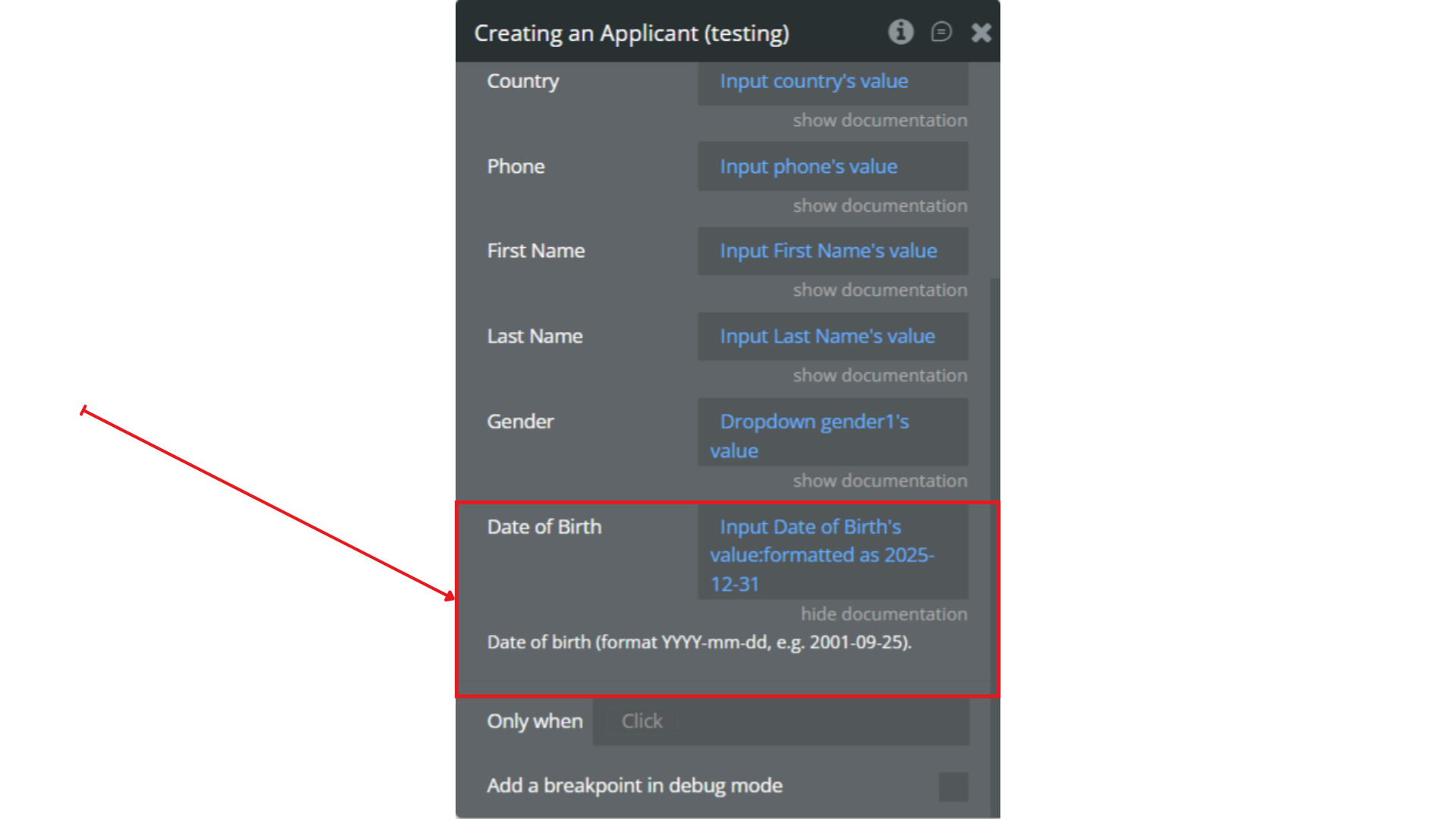 Image without caption