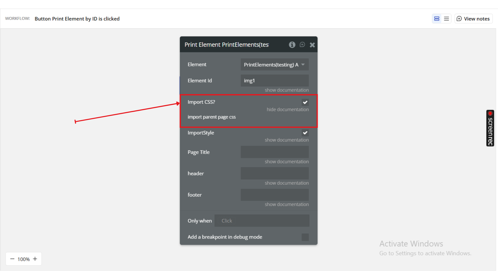 Image without caption