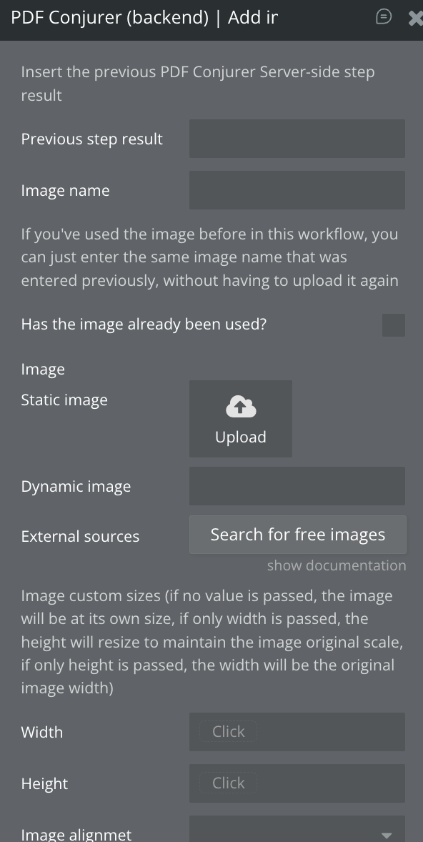 Image without caption