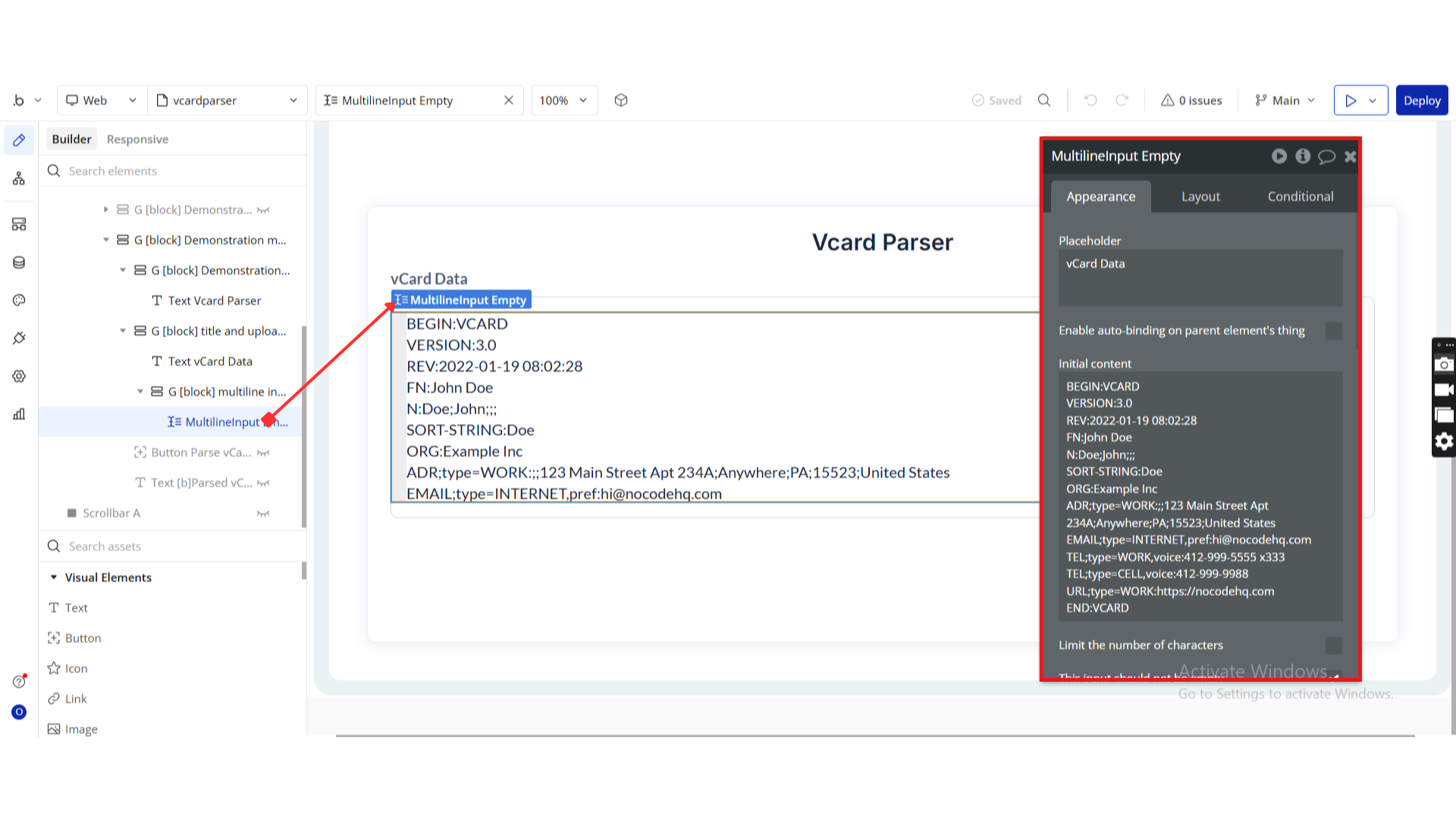 Image without caption
