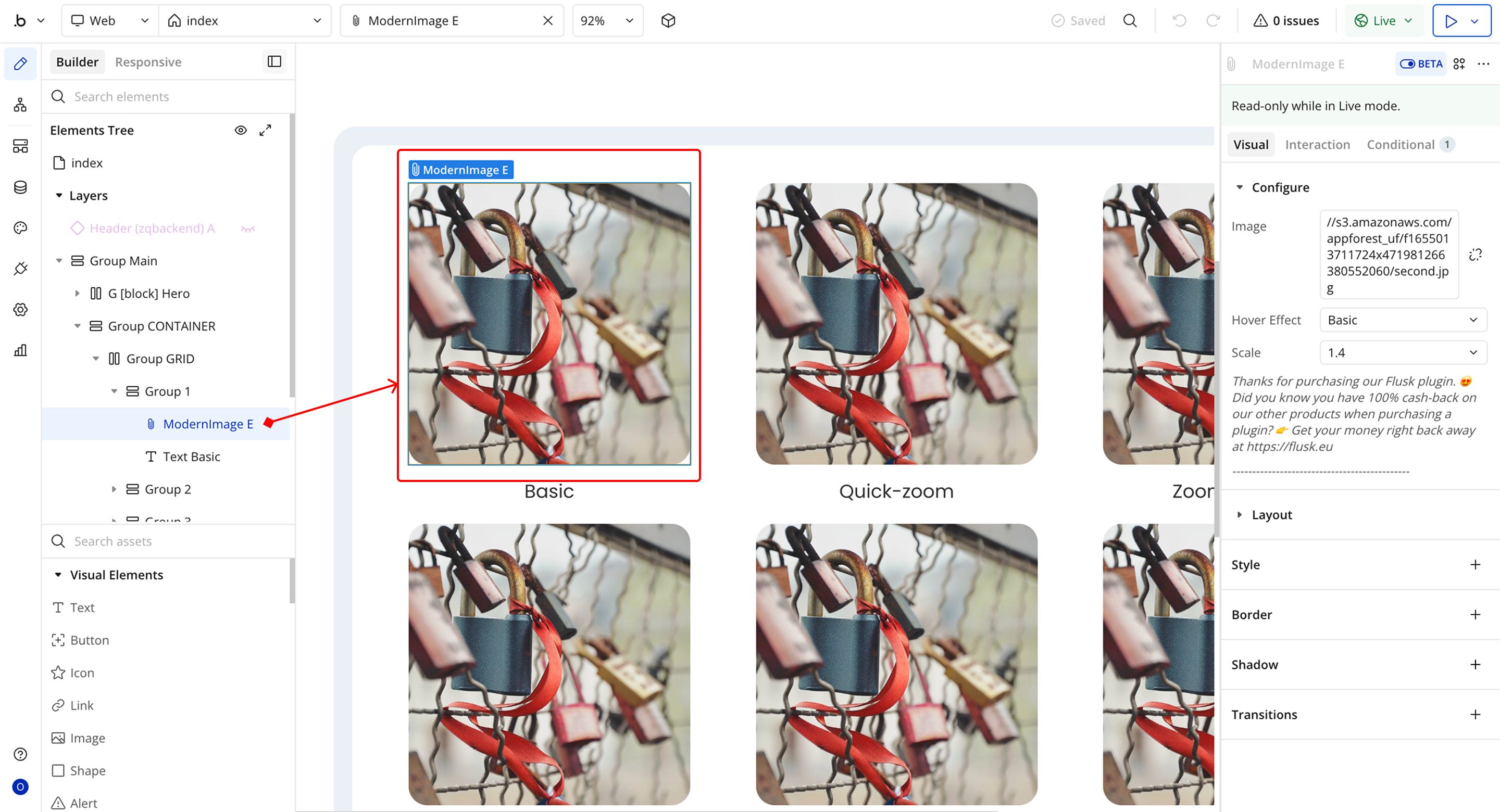 Image without caption