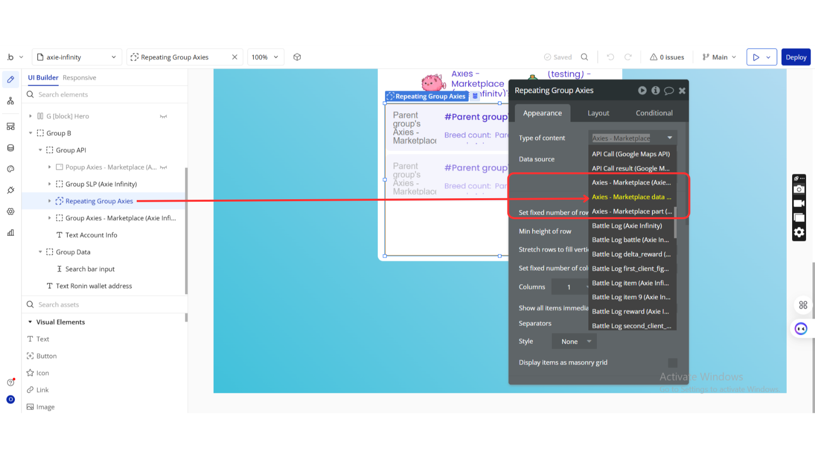 Image without caption