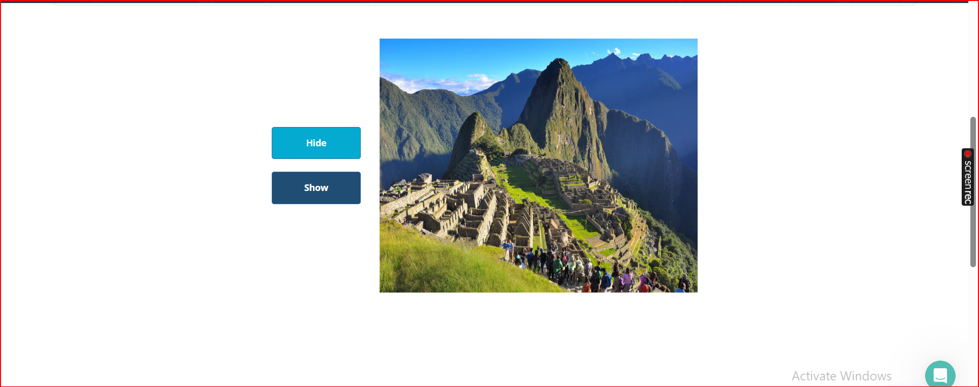 Image without caption