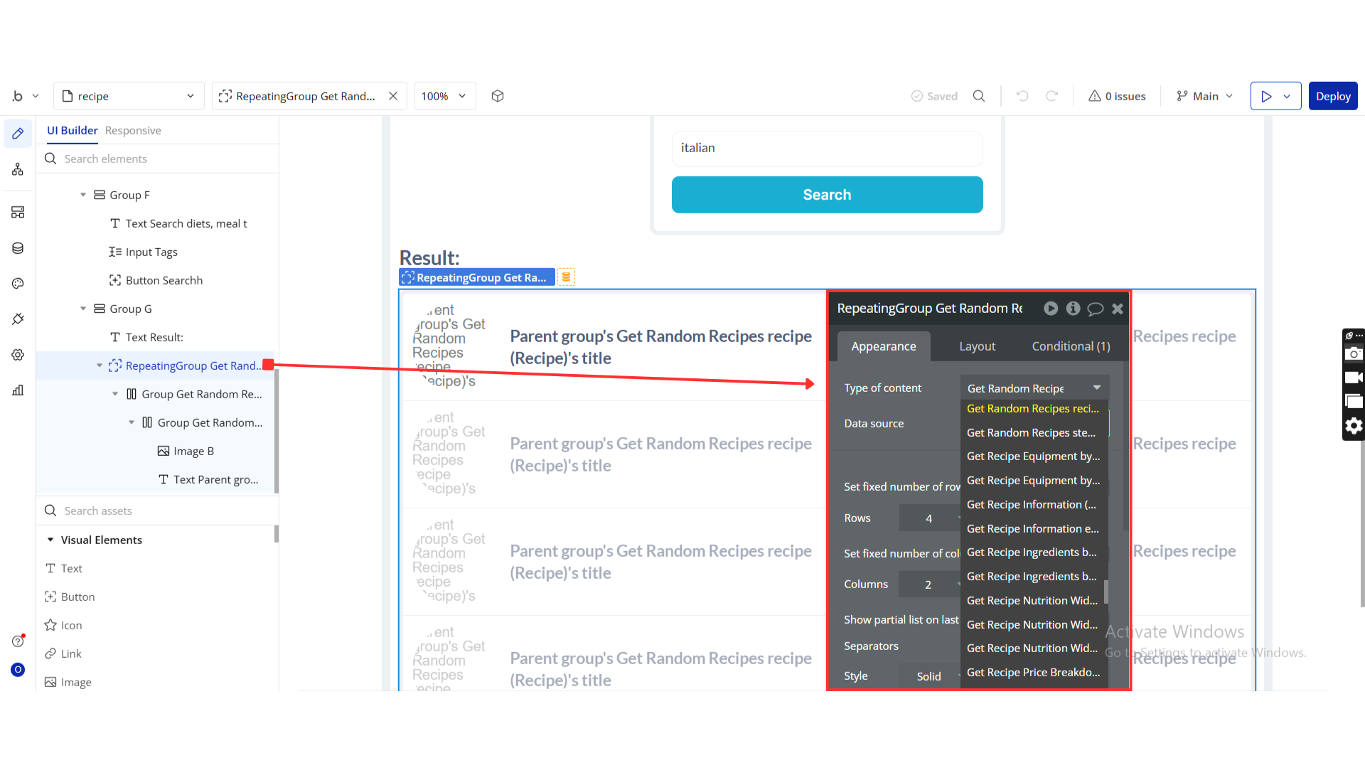 Image without caption