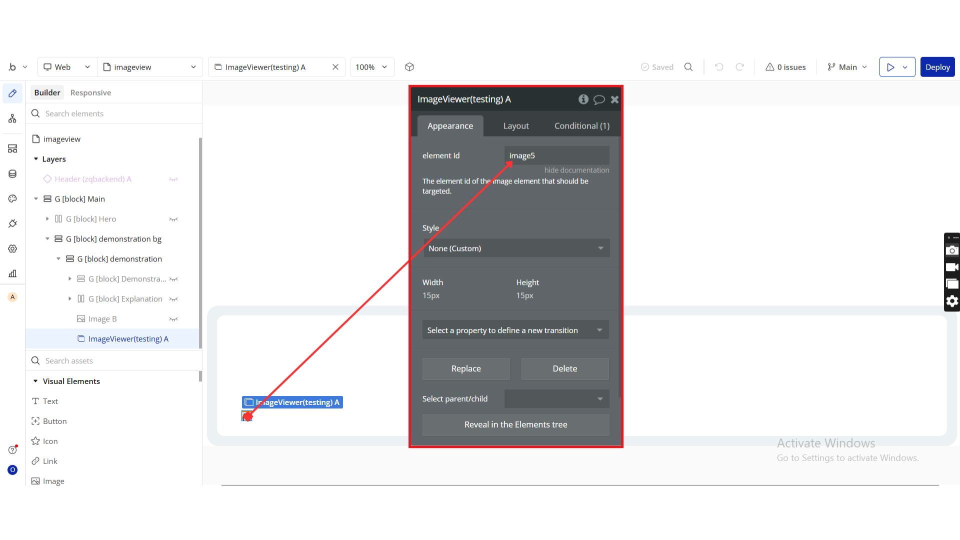 Image without caption