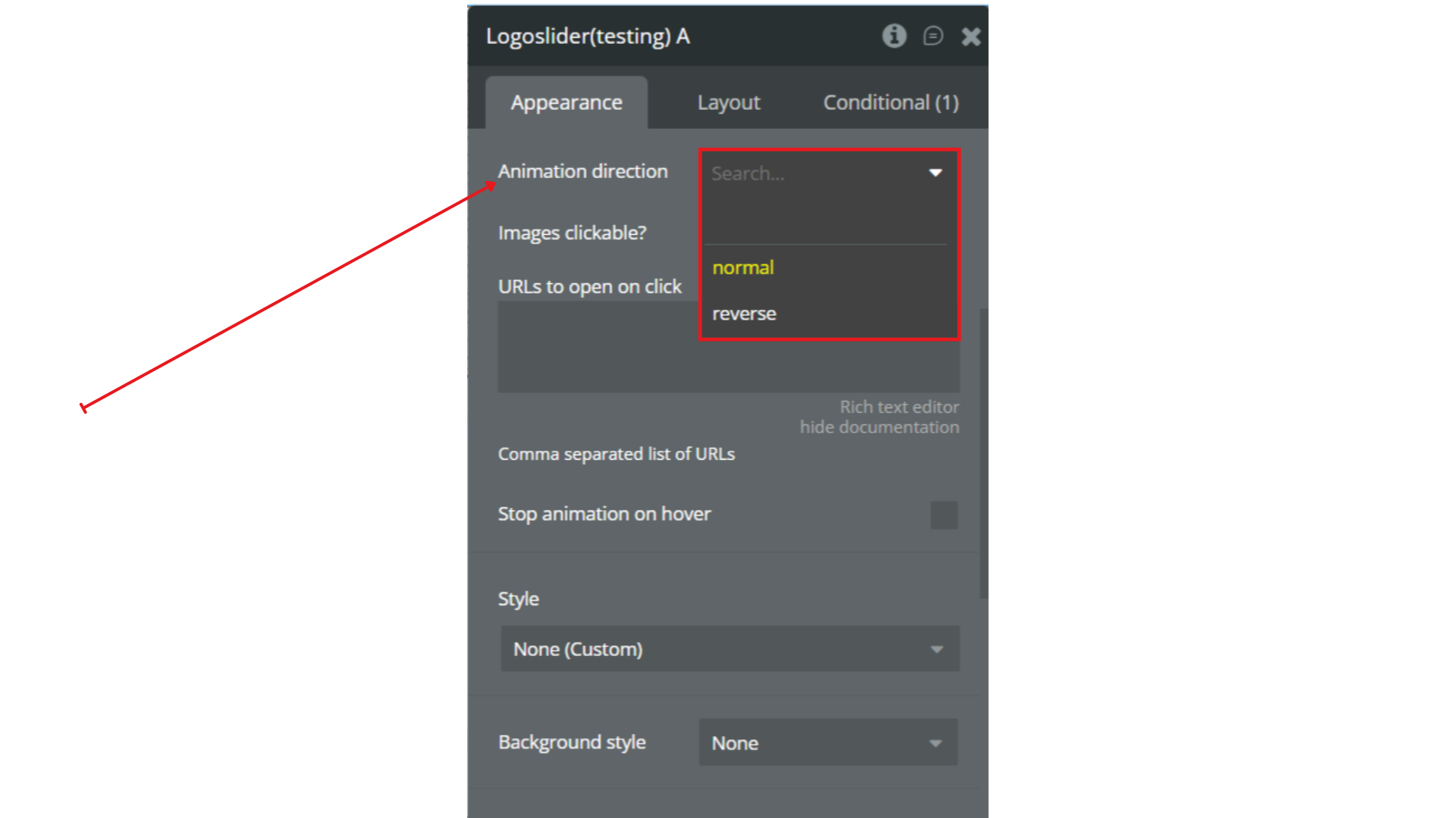 Image without caption