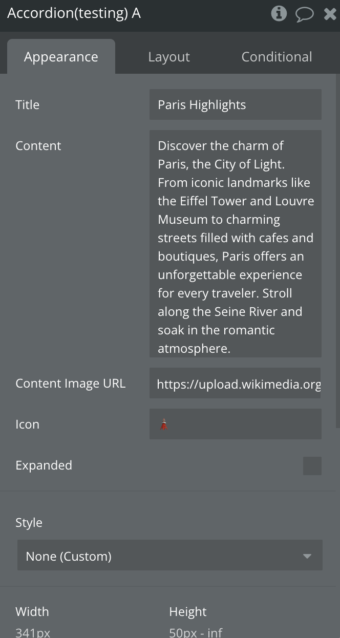 Image without caption