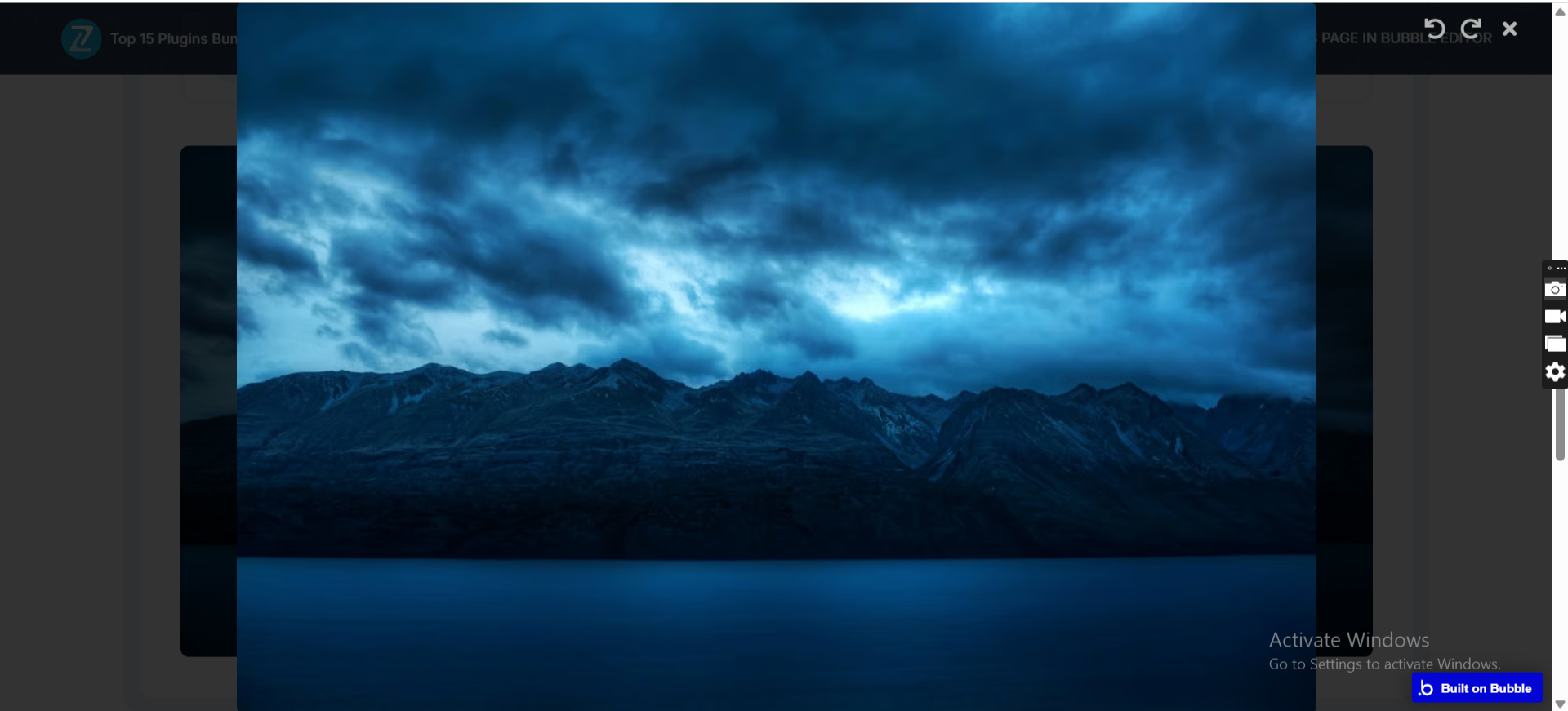 Image without caption