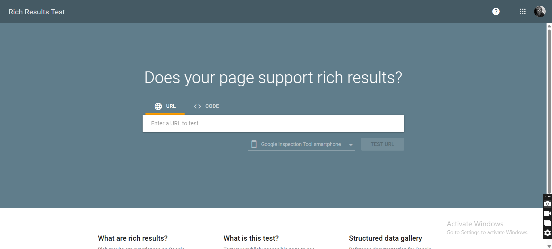 Image without caption