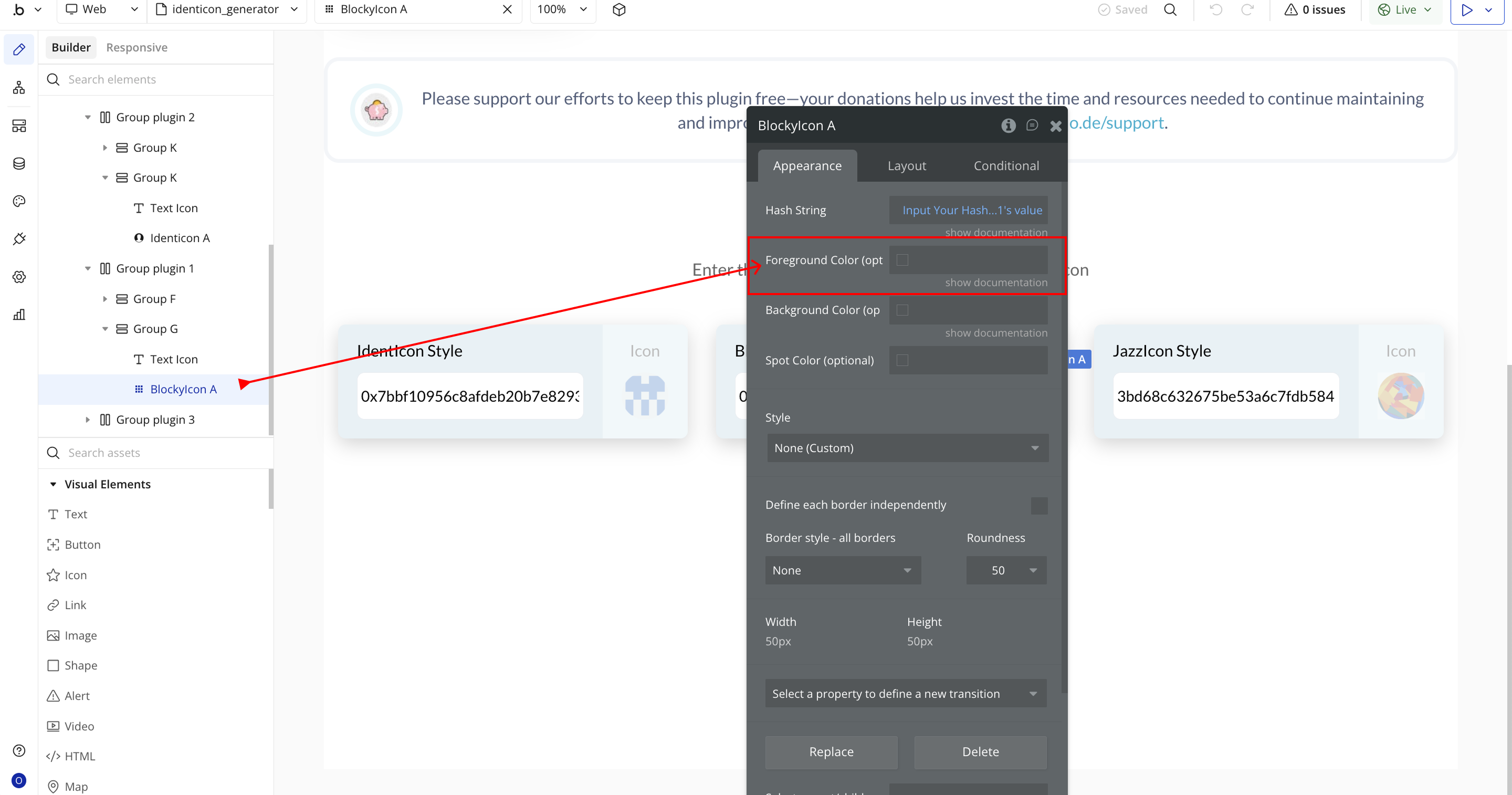 Image without caption