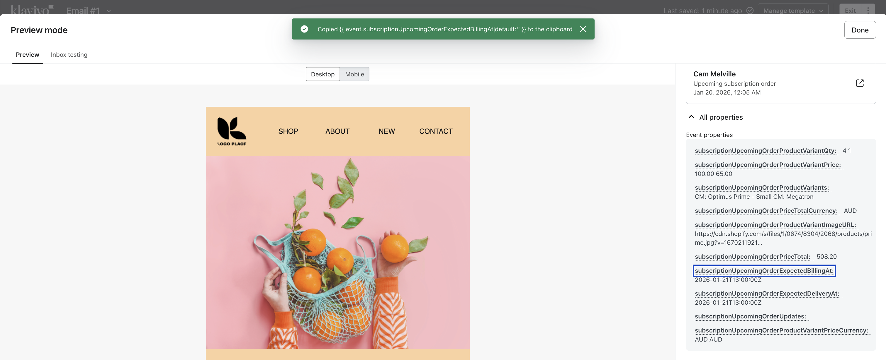 Image without caption