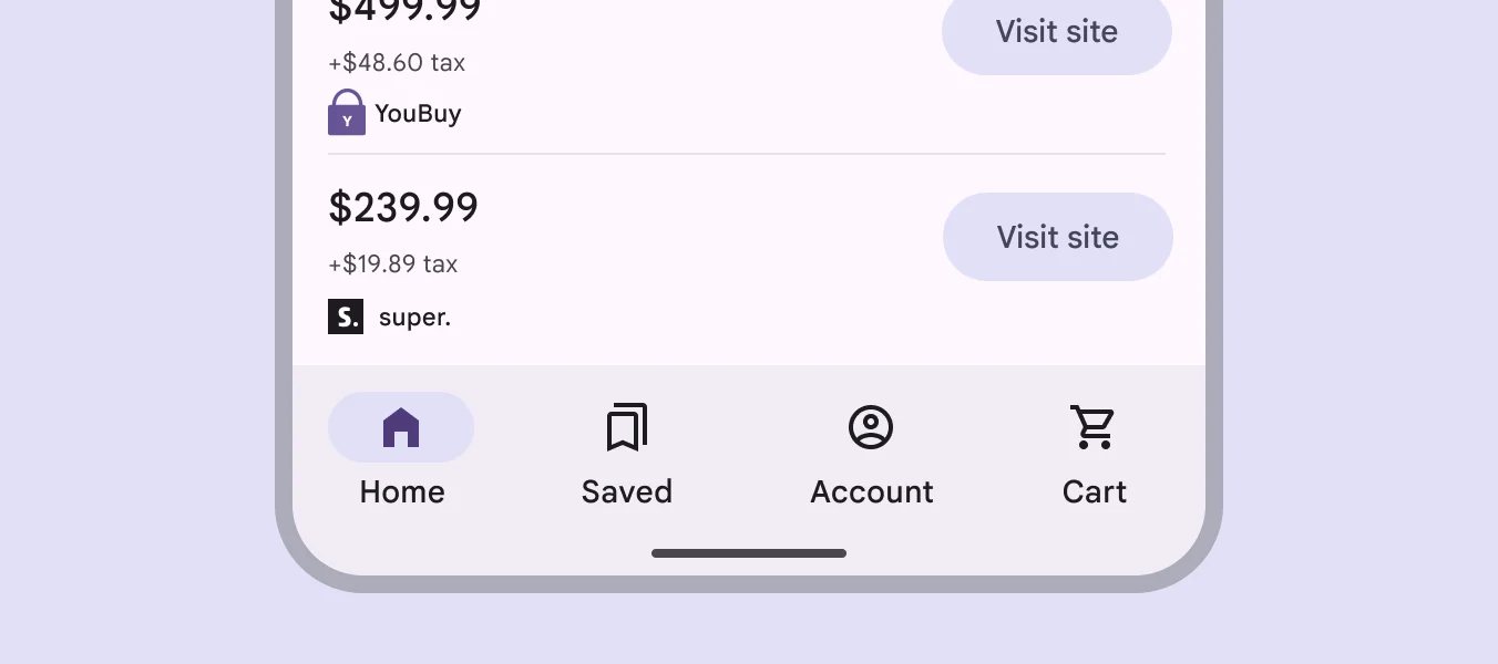 Filled tonal buttons have less emphasis than other filled buttons