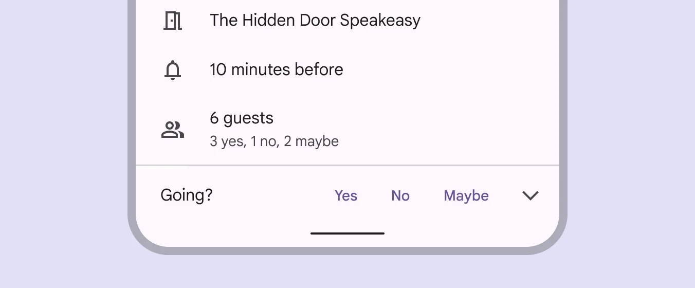 Use text buttons for the lowest priority actions