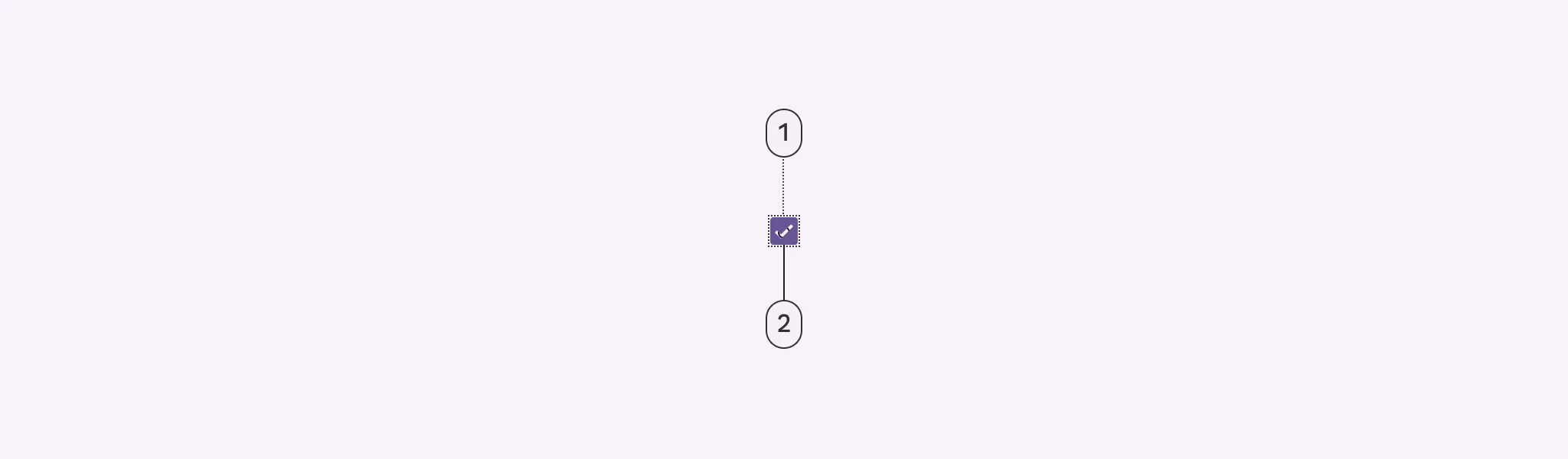 1. Container
2. Icon