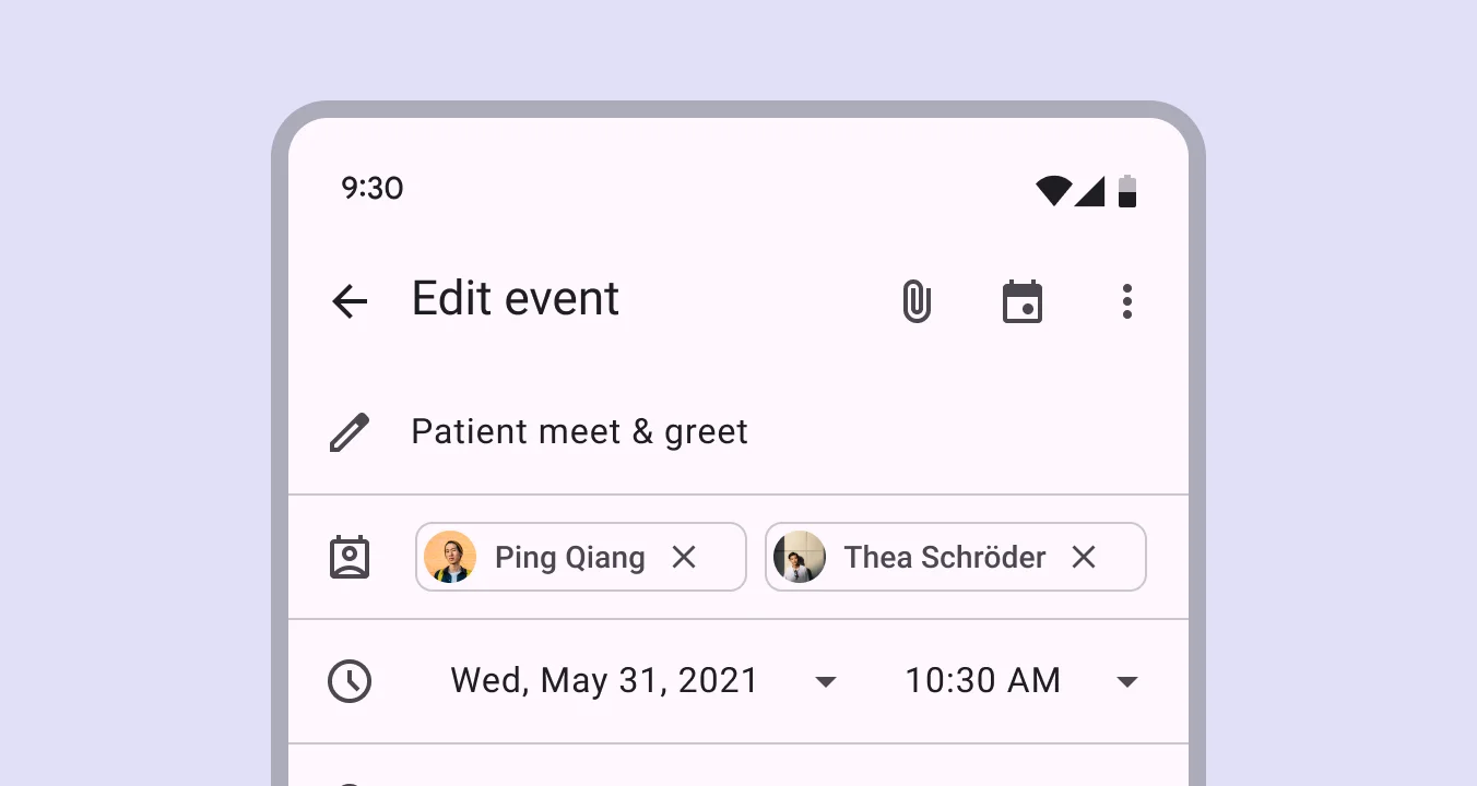 Input chips transform text based on user input