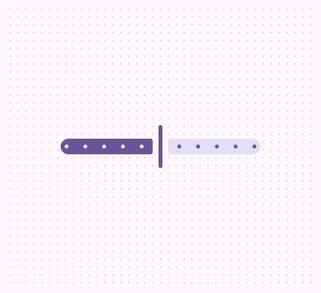 Discrete slider