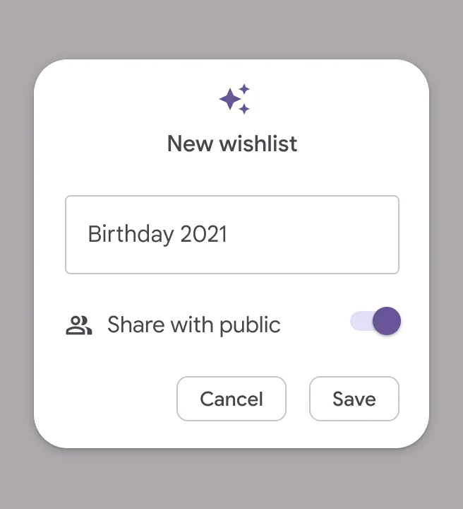 ❌ DON’T

Avoid replacing major actions with chips. Actions should always be displayed as buttons when they progress users to the next or previous step.