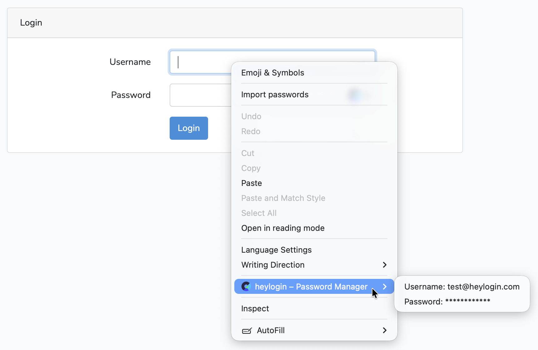 Context Menu