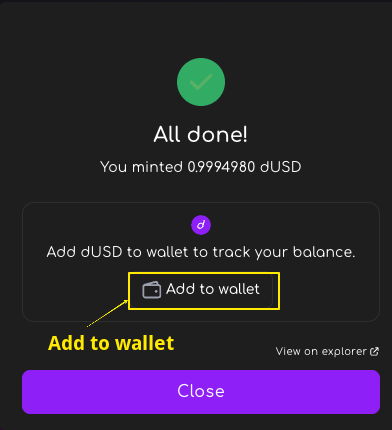 How to Mint & Redeem