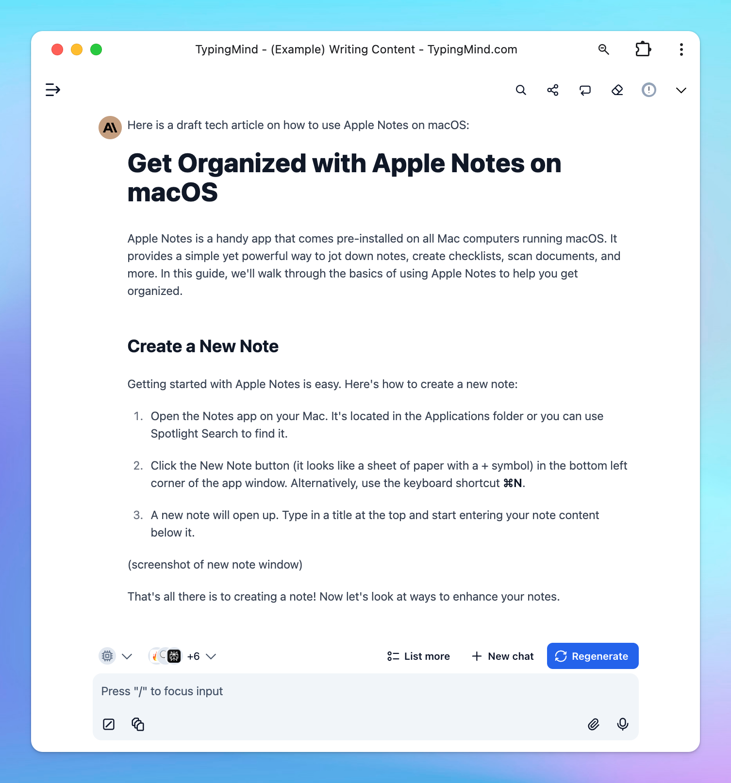 Image without caption