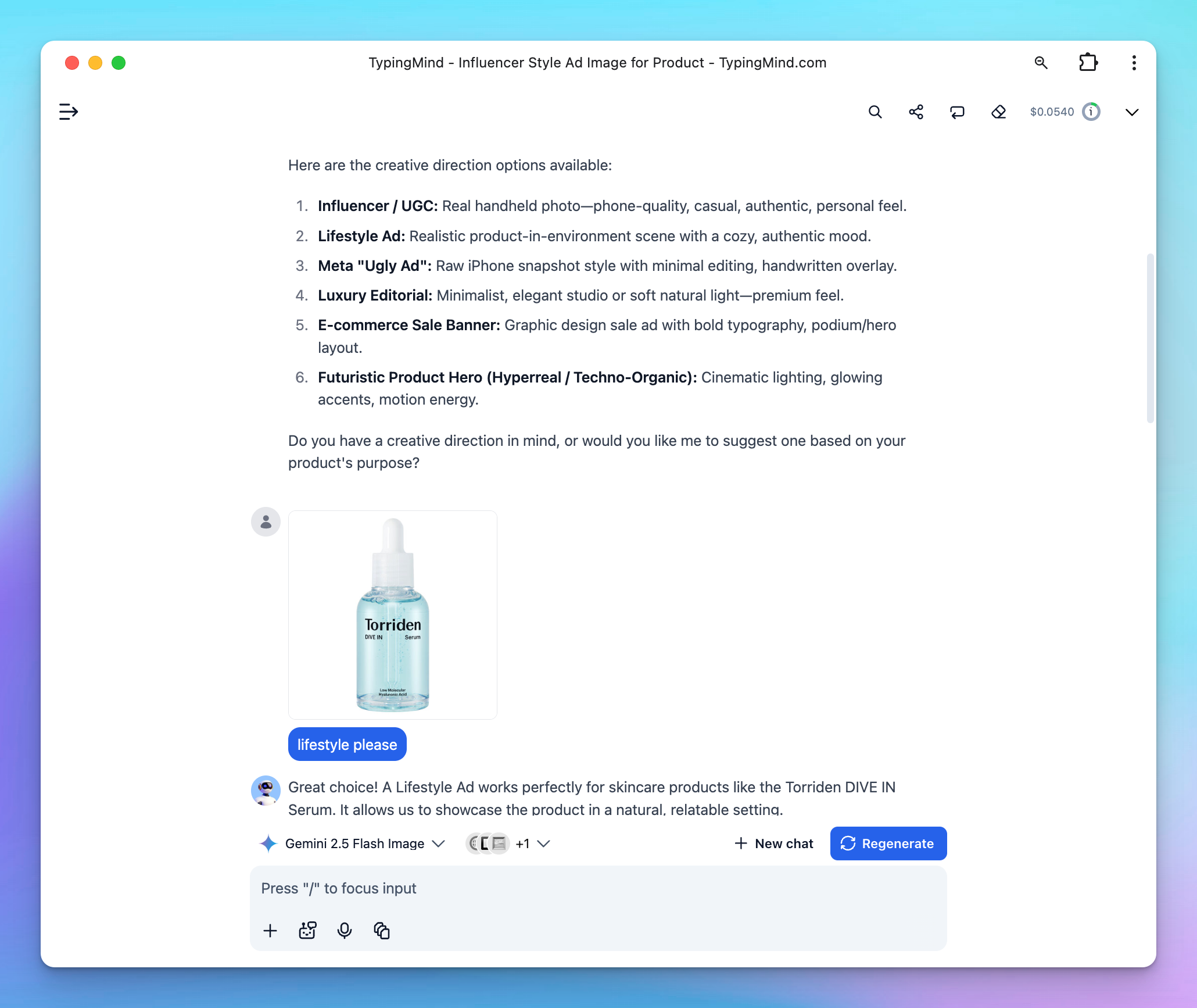 Image without caption