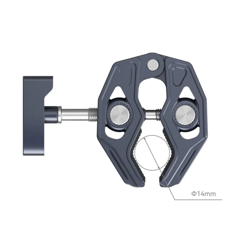 Clamp dimensions (small tube)