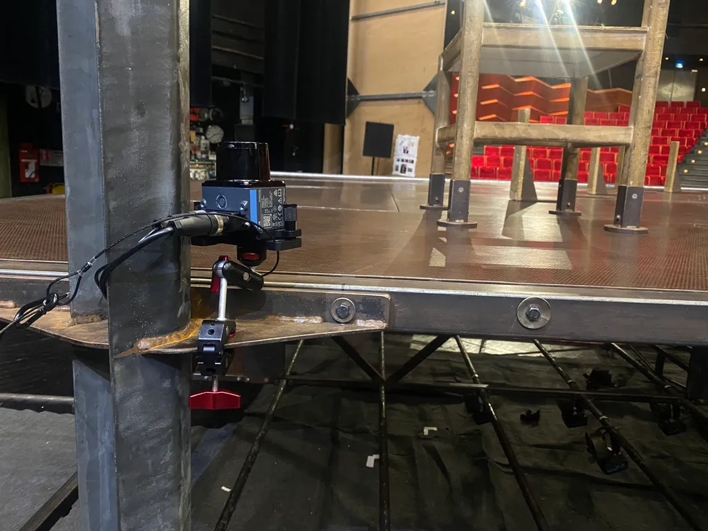 SICK LiDAR with Augmenta quick clamp magic arm