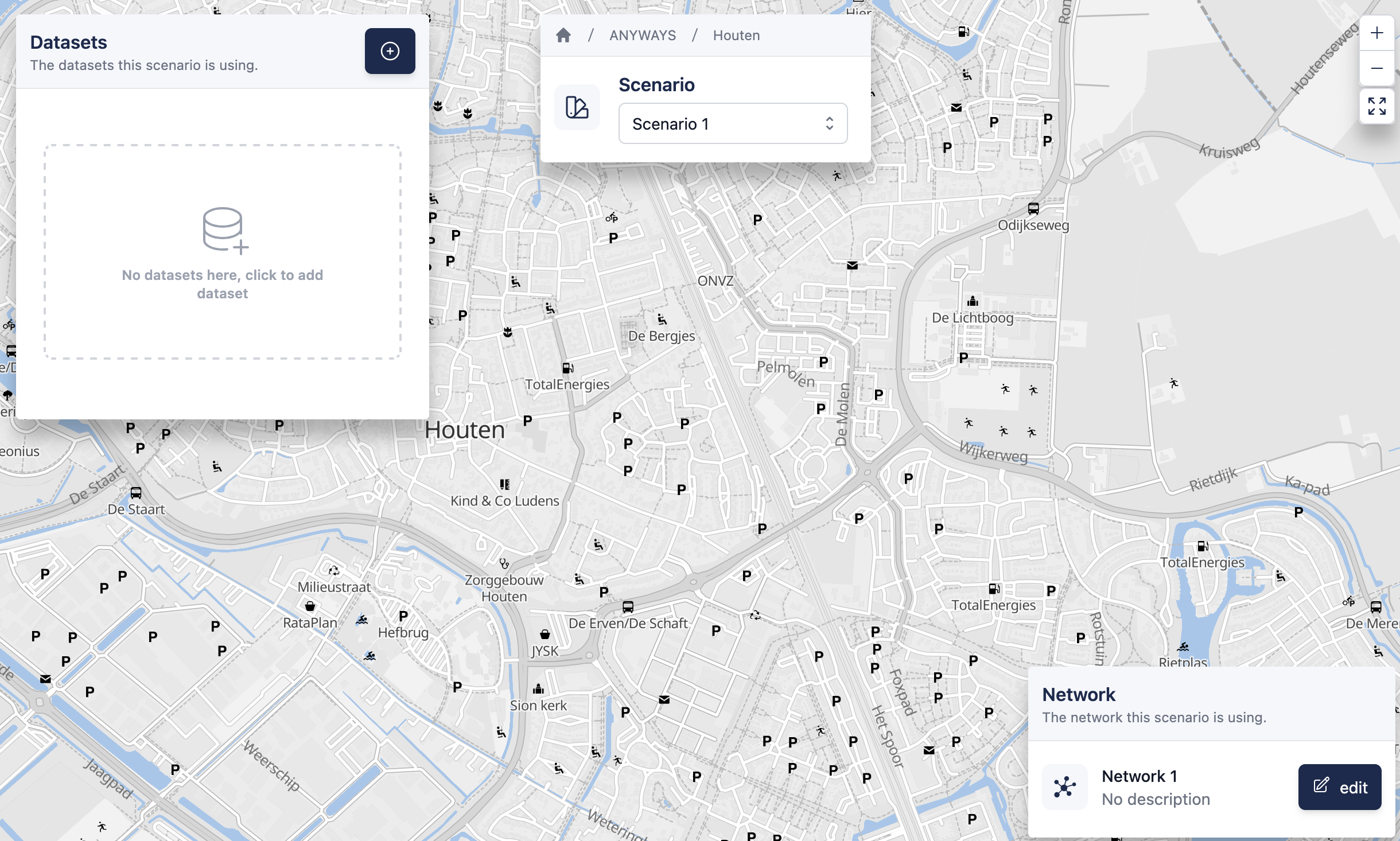 A new empty scenario.