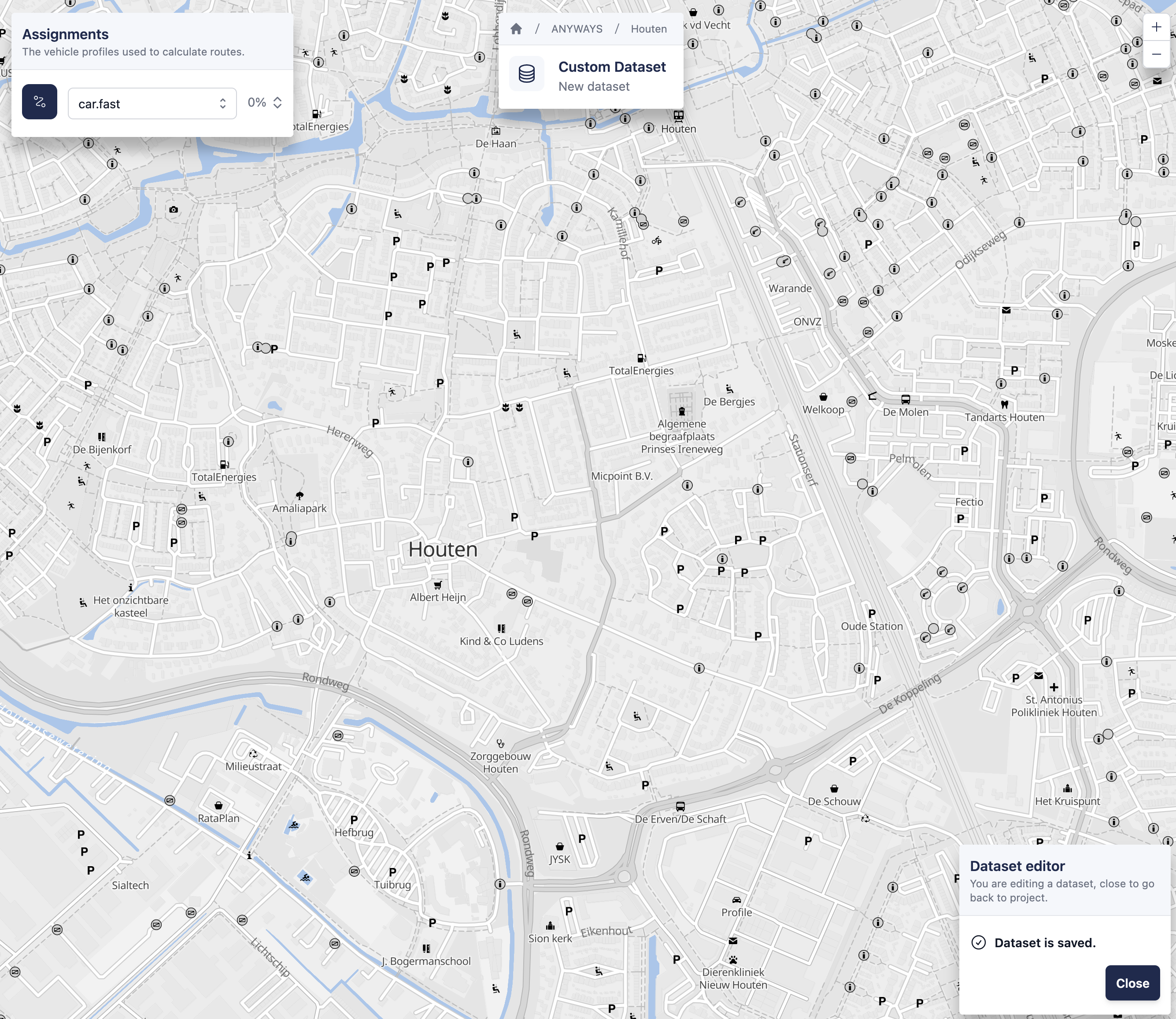 An empty free draw dataset.