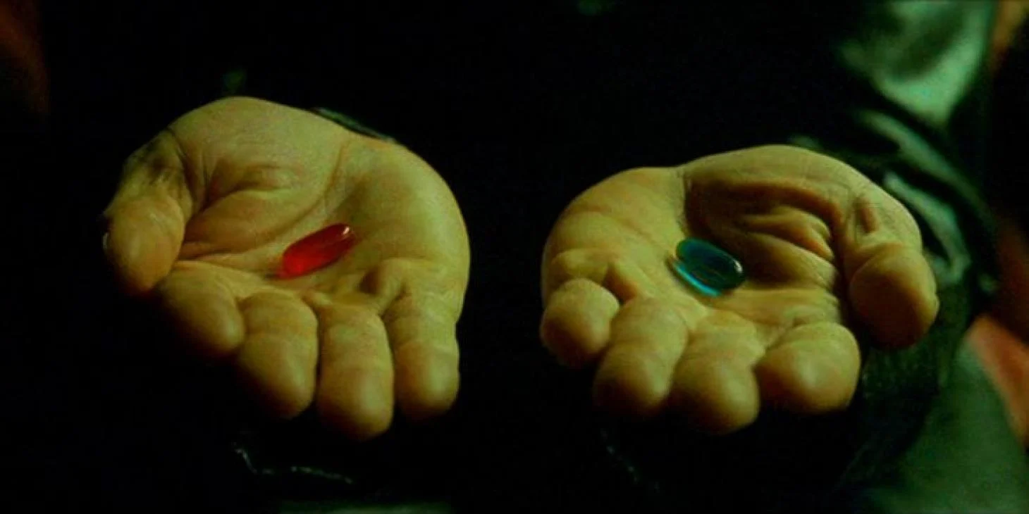 Comme Neo choisissant la pilule rouge pour voir la vérité sur la Matrice, l'analyste franchit le seuil où il s'engage pleinement dans l'exploration des données, acceptant de voir la réalité telle qu'elle est.