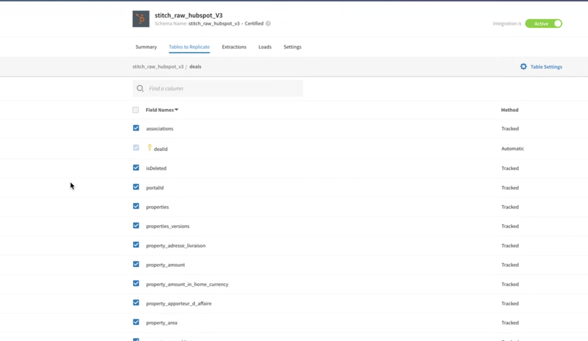 Illustration : connecteur Stitch x Hubspot