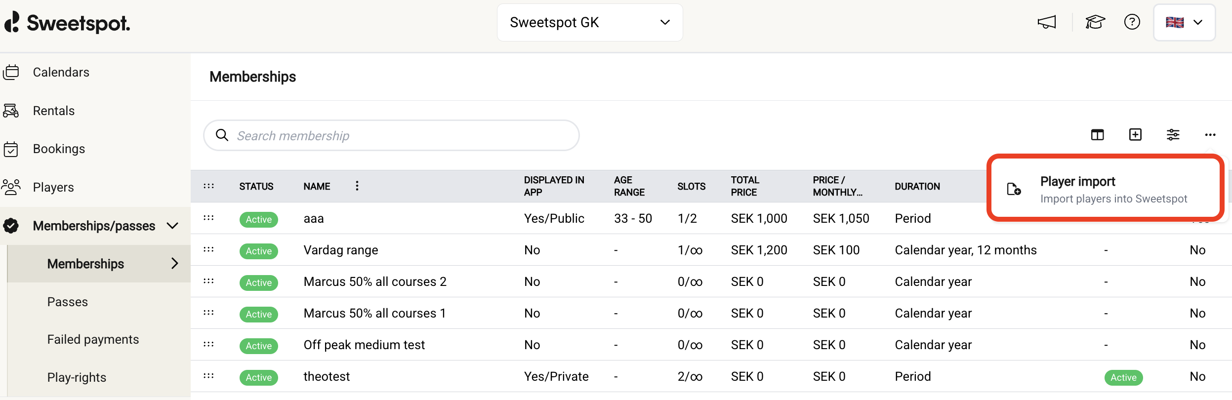 MOVED TO THE TOP RIGHT CORNER OF BOTH MEMBERSHIP & PASS TABLES