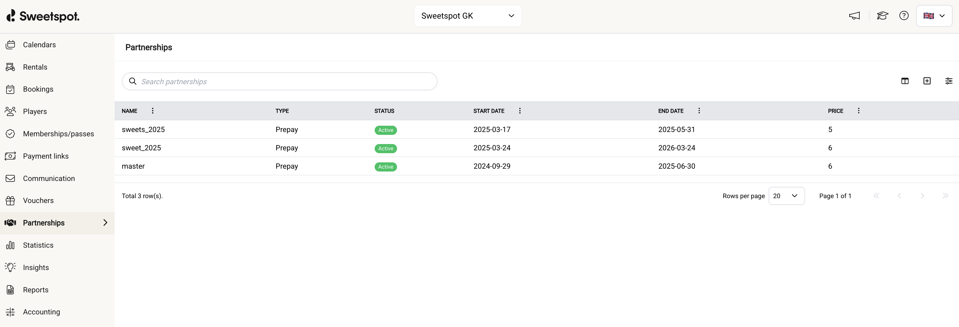 NEW PARTNERSHIP VIEW