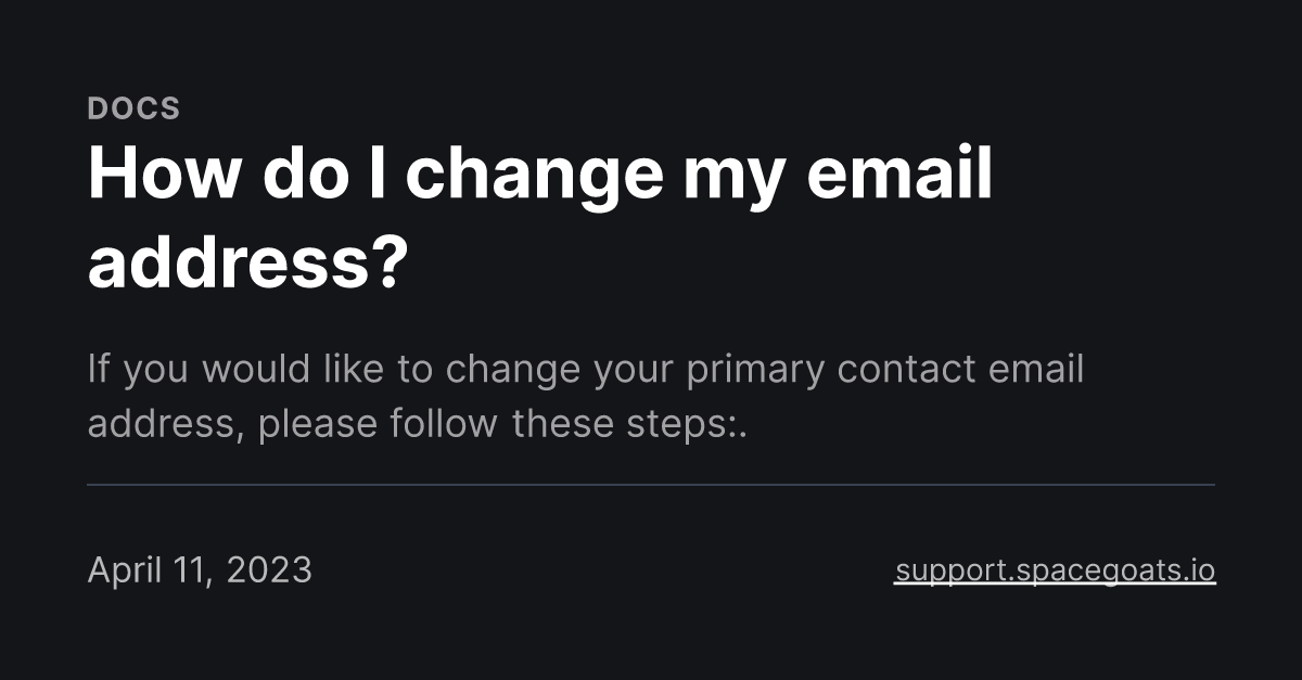 how-do-i-change-my-email-address