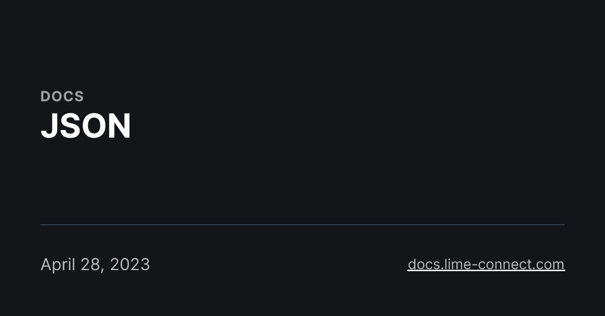 JSON