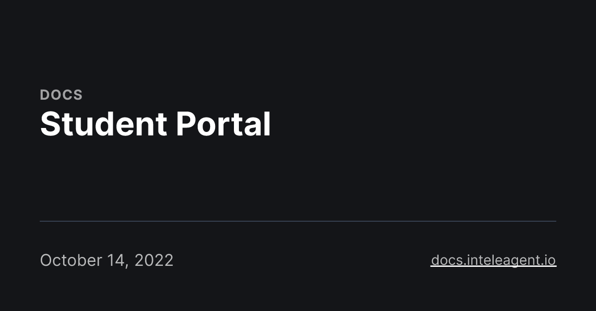 Student Portal