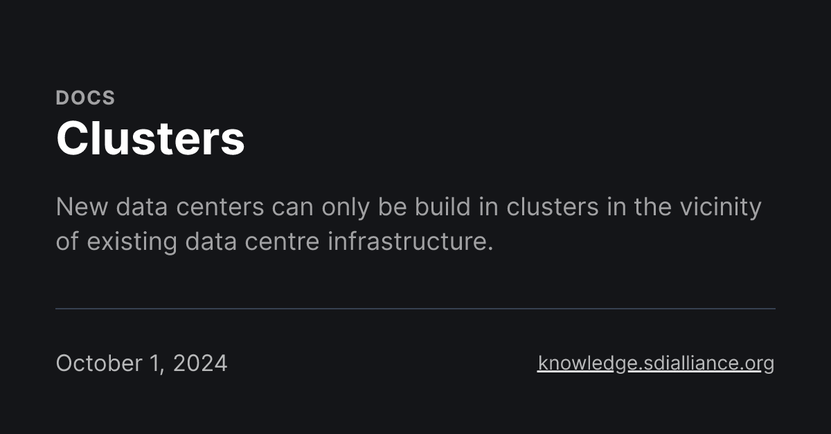 Clusters