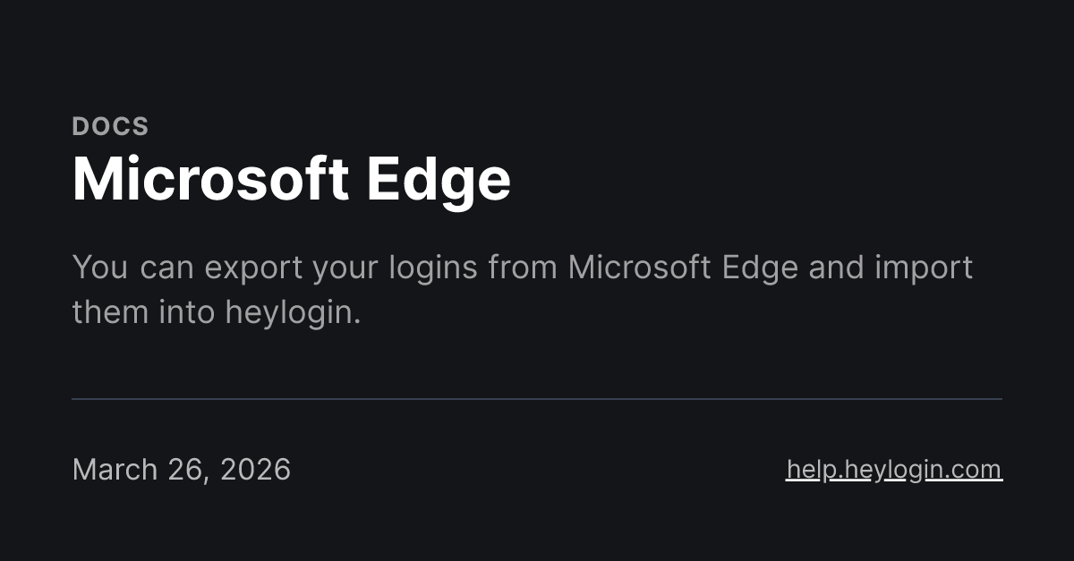 Microsoft Edge
